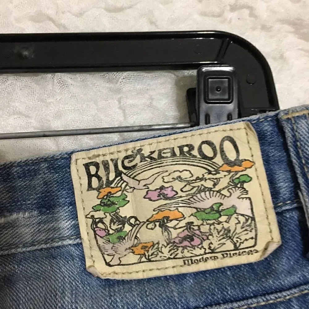 Buckaroo Distressed Bootcut Jeans Size 26 - Picture 7 of 10